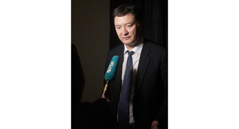 K.V.Krohin gives an interview to RBC-TV.