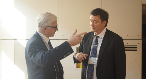 K.V.Krohin and Alexander Shokhin - President of the RSPP.
