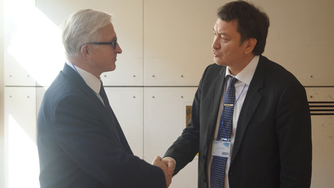K.V.Krohin and Alexander Shokhin - President of the RSPP.