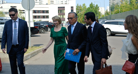 Visit of the Italian Ambassador P. Terracciano to the Presidential Academy