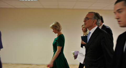 Visit of the Italian Ambassador P. Terracciano to the Presidential Academy