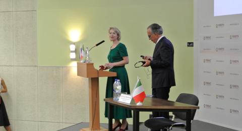 Visit of the Italian Ambassador P. Terracciano to the Presidential Academy