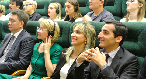 Visit of the Italian Ambassador P. Terracciano to the Presidential Academy
