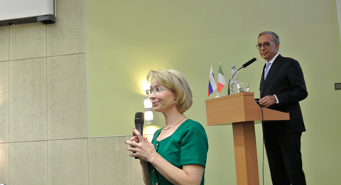 Visit of the Italian Ambassador P. Terracciano to the Presidential Academy