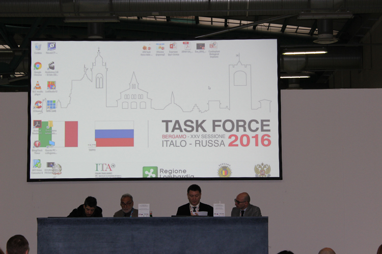 Meeting of the Russian-Italian working group.